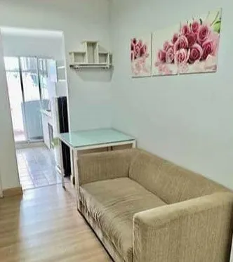 For sale: The Kith Plus Nawamin, fully furnished room. Good electrical appliances Can't reserve anymore.
