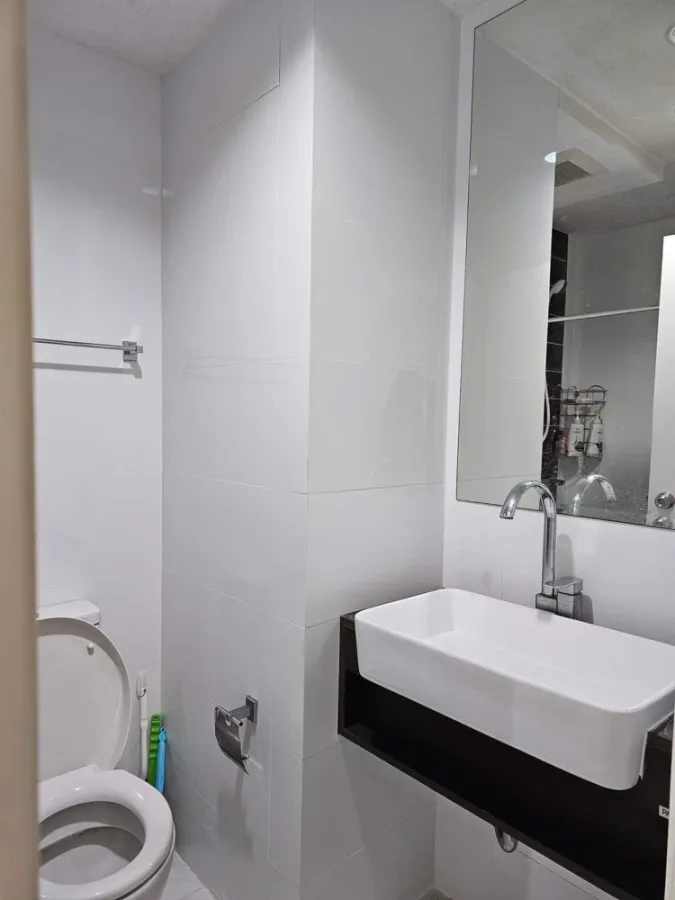 Condo for sale, rent, A space me Bangna, 14th floor, bedroom, 1 bathroom, 1 built-in wardrobe, reserve now.