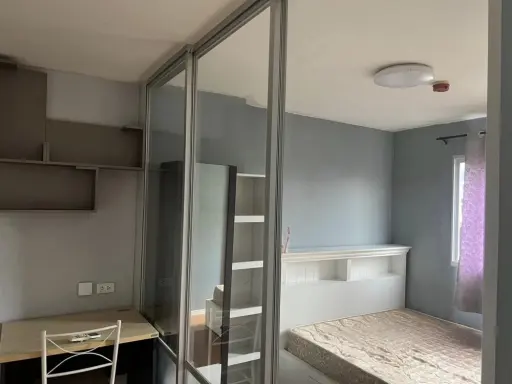 Condo for rent, Lumpini Township Rangsit, Khlong 1, well-separated rooms, perfectly divided into zones, hurry and reserve now!