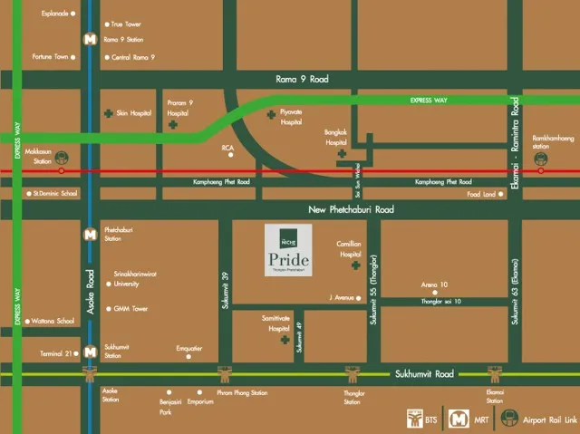 For rent For Rent The Niche Pride Thonglor-Phetchaburi ห้องพร้อมอยู่ สิ่งอำนวยความสะดวกครบ อย่ารอช้า