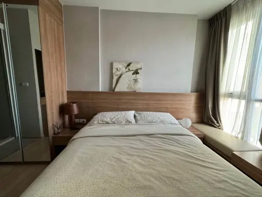For rent: Rhythm Sathorn, high floor, great city view. The room is ready to move in. Complete set of furniture Can't reserve anymore. images
