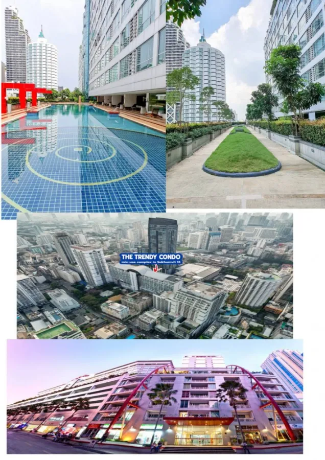 ให้เช่า เดอะ เทรนดี้ คอนโดมิเนียม ชั้น 9 วิวสระว่ายน้ำ ราคาพิเศษ ใกล้รถไฟฟ้า ห้ามพลาด