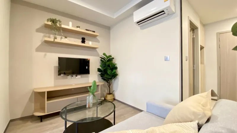 ให้เช่า Salaya One Residence ห้องแต่งน่าอยู่ ชั้น 2 วิวสวนและสระ ห้องไม่ร้อน มาจองเลยจ้า