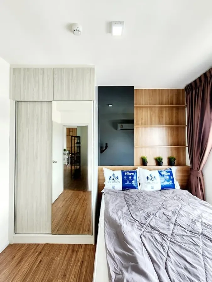 For rent: Notting Hill Sukhumvit-Phraeksa, open view, fully furnished, lots of storage space, urgent