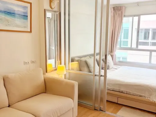 ขาย ให้เช่า Lumpini Ville Sukhumvit 109–Bearing ห้องแต่งสวยคุมโทน เฟอร์นิเจอร์ครบครัน จองด่วน