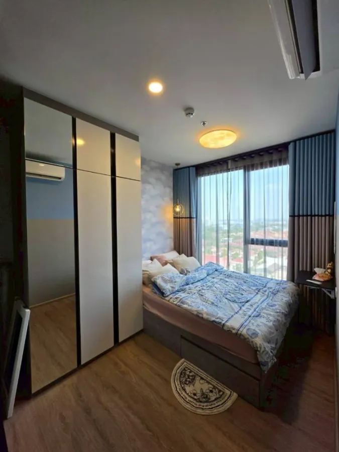 For rent: Origin Plug & Play Nonthaburi Station, 12th floor, fully furnished unit. Book now!