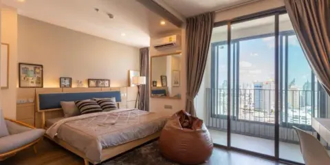 ให้เช่า Ideo Q Siam Ratchathewi 1 นอน 1 น้ำ ชั้น35 ในราคาคุ้มสุดๆ 29,000 หิ้วเป๋าเข้าอยู่ได้เลย