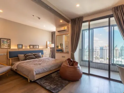 ให้เช่า Ideo Q Siam Ratchathewi 1 นอน 1 น้ำ ชั้น35 ในราคาคุ้มสุดๆ 29,000 หิ้วเป๋าเข้าอยู่ได้เลย