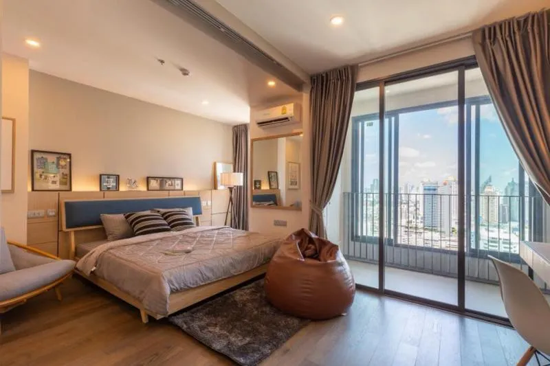 ให้เช่า Ideo Q Siam Ratchathewi 1 นอน 1 น้ำ ชั้น35 ในราคาคุ้มสุดๆ 29,000 หิ้วเป๋าเข้าอยู่ได้เลย