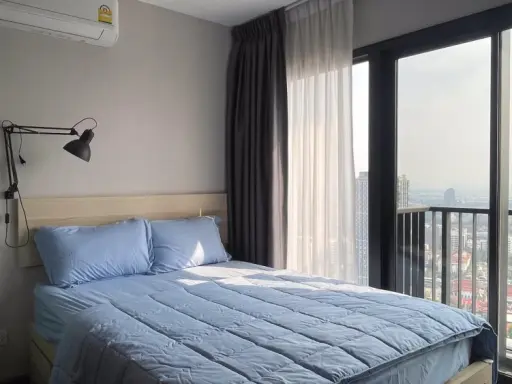 Condo for rent, The Politan Rive, partitioned room, view of the Chao Phraya River, very good, just carry your bags and move in. images