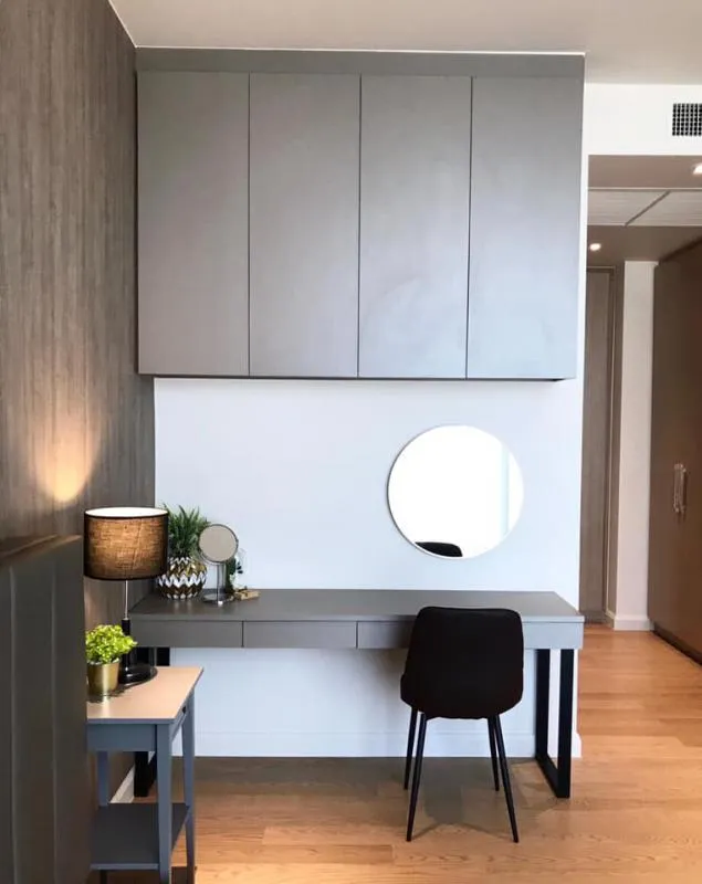 For rent Magnolias Waterfront Residences Modern style room. Furnished + complete electrical appliances. Hurry up to rent.