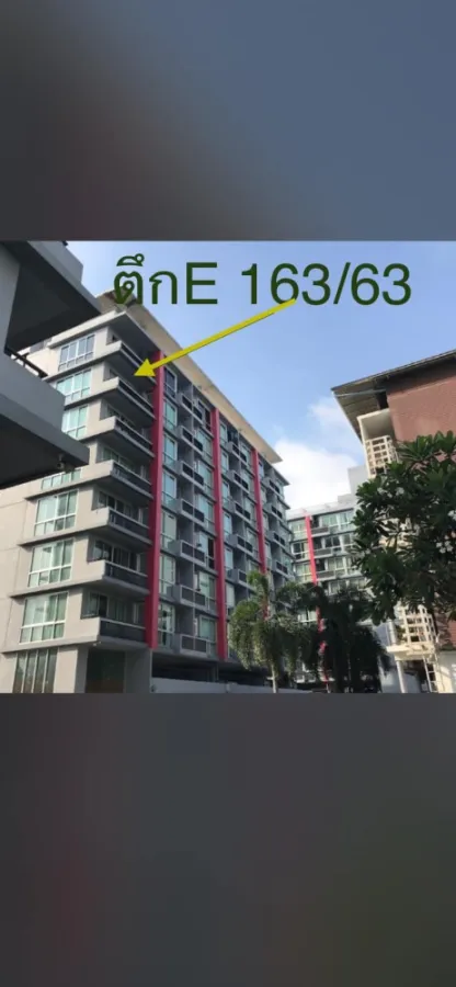 For sale or rent: Swift Condo ABAC Bangna, corner room, airy, breezy, not hot, plenty of light. I must say that you must book.