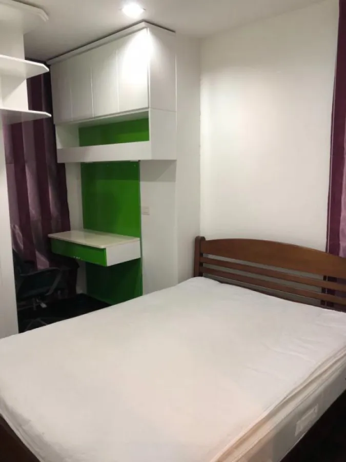 For rent Ideo Q Phayathai, very big room, fully furnished, high floor, super premium view You need this room, don't miss it.
