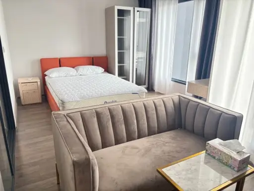 For rent: Life Ladprao Valley, 28th floor, very high, great city view, fully furnished, book now.
