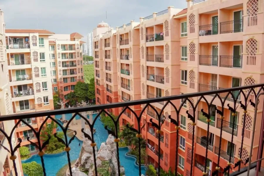 ให้เช่า Seven Seas Condo Resort Jomtien ชั้น 7 วิวสระสุดปัง ห้องตกแต่งสุดเริ่ด พลาดแล้วจะเสียใจ