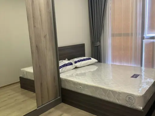 Condo for rent, The Privacy Tao Poon Interchange, partitioned room, high floor, fully furnished. If you're late, you won't miss it.