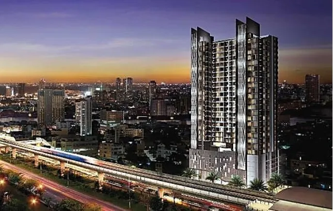 For rent คอนโด ฟิวส์ สาทร-ตากสิน ห้องพร้อมอยู่ เฟอร์ เครื่องใช้ไฟฟ้าครบ เข้าอยู่ได้ทันที จองด่วน