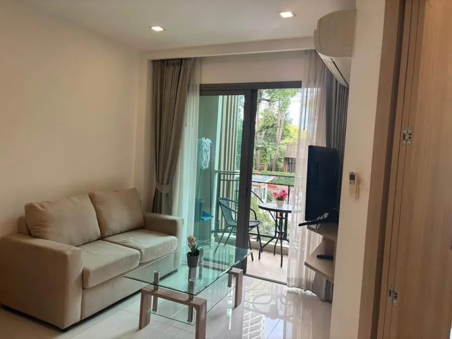 For rent: City Garden Tropicana, 2nd floor, pool view, fully furnished, nice to live in. Reserve now, don't miss out!