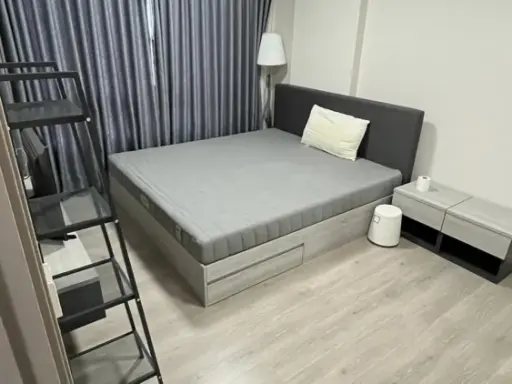 ให้เช่า dcondo Campus Dome Rangsit ห้องกว้างพื้นที่ใช้สอยเยอะ ตกแต่งคุมโทน มาพร้อมเฟอร์ครบครัน จองด่วนๆ