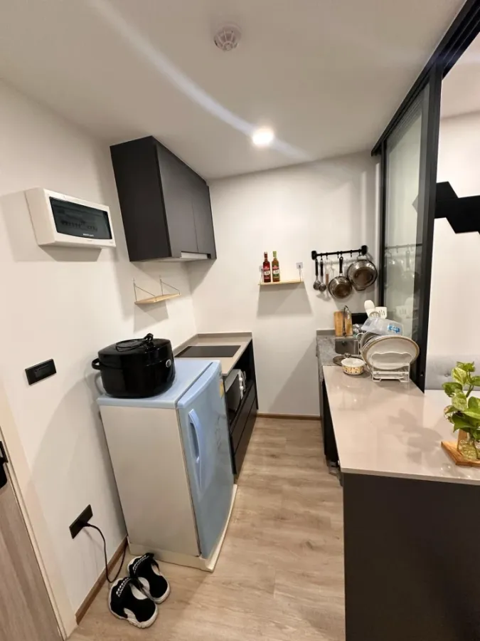 For rent: Groove Scape Ladprao-Sutthisan, studio room, fully furnished, great location, convenient transportation. Book now!
