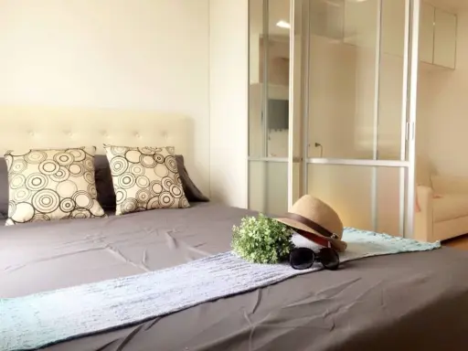 For rent Lumpini Ville Phatthanakan-New Petchburi. Fully furnished, convenient transportation, don't miss it.