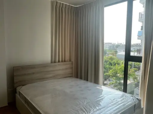 For rent!! Feel Condo Lat Phrao 122, 4th floor, beautiful room, fully furnished, good location, ready to move in, hurry up and book now!!