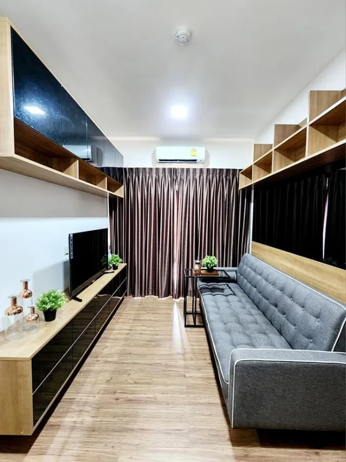 For rent: Notting Hill Sukhumvit-Phraeksa, open view, fully furnished, lots of storage space, urgent