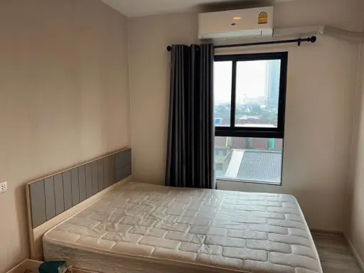 Urgent sale, Plum condo Station, 1 bedroom, 1 bathroom, 7th floor, not very high, not too expensive, buy now, don't wait.