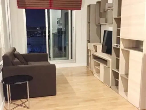 For rent, The Parkland Ngamwongwan, Khae Rai, 24th floor, pool view, fully furnished room, ready to move in, book now.