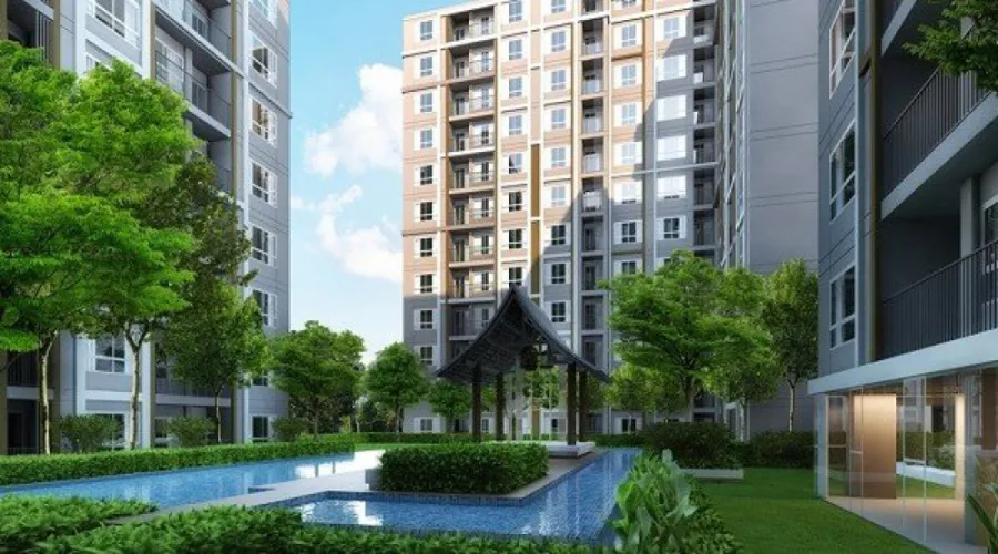 Sell ​​Condo DBura Phran Nok project, fully furnished room Nice, clean white tone Hurry up to reserve and own it.