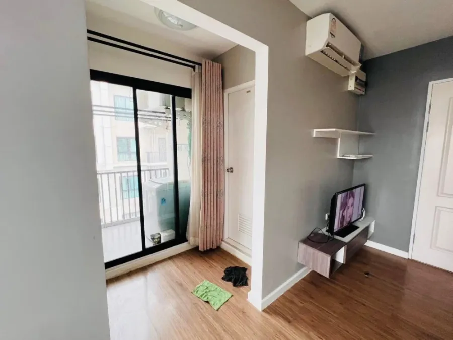 For rent, I Condo Salaya, 7th floor, large room, fully furnished, don't just look.