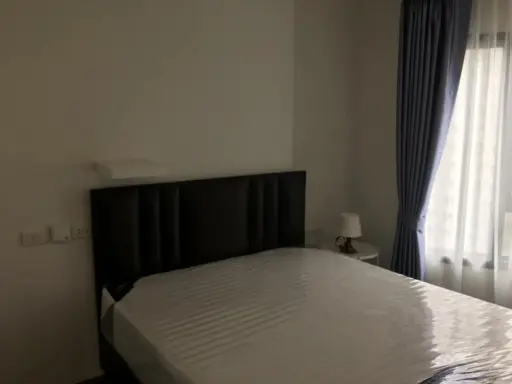 Condo for rent, Rich Park Triple Station, 12th floor, beautiful view room, good location, next to the Airport Link, don't wait !!