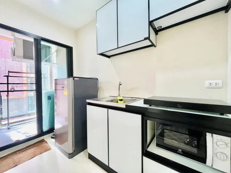 ให้เช่า Condo The Cube Plus Chaengwattana แบ่งสัดส่วนห้องลงตัวมาก พร้อมเครื่องใช้ไฟฟ้าครบครัน จองเลย