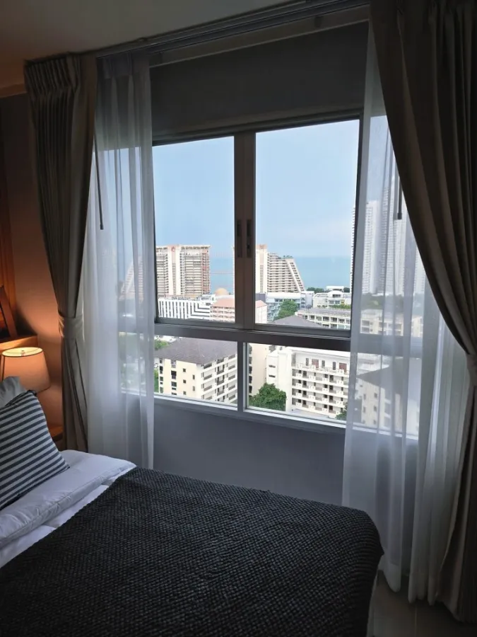 For sale: Lumpini Ville Naklua - Wong Amat (North Pattaya), stunning sea view, fully furnished, decorated with awesome wallpaper!!