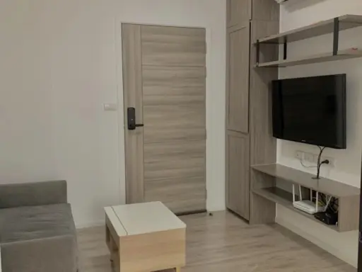 For sale, for rent, Kensington Sukhumvit-Theparak, 26th floor, corner room, good view, high floor, ready to move in, hurry and book now, don't miss ou