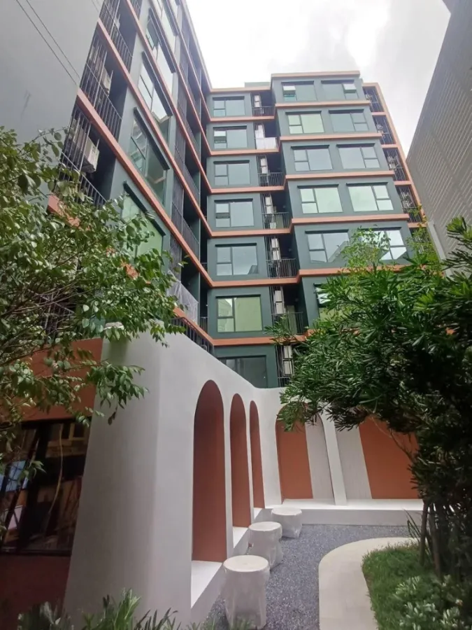 Condo for rent at Kos Ratchada 7, 3rd floor, beautiful room, fully furnished, ready to move in! Reserve now!!