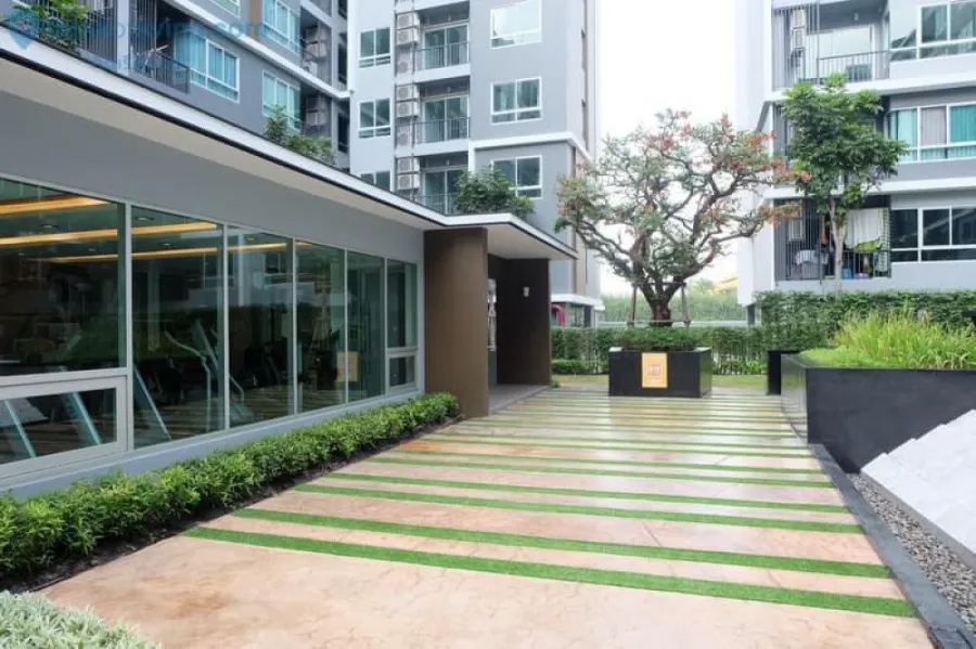 Condo for sale, Hallmark Chaengwattana, 5th floor, Building B, fully furnished, good price, don't miss it!!