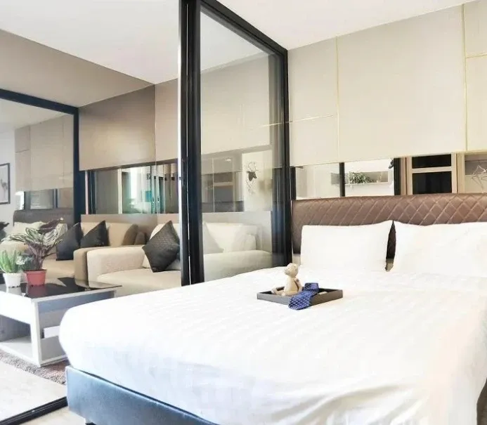 ขาย The Indeed Condo Amata ชั้น 8 ห้องน่าอยู่ มาพร้อมการตกแต่งที่ครบครัน จองเลยจ้า