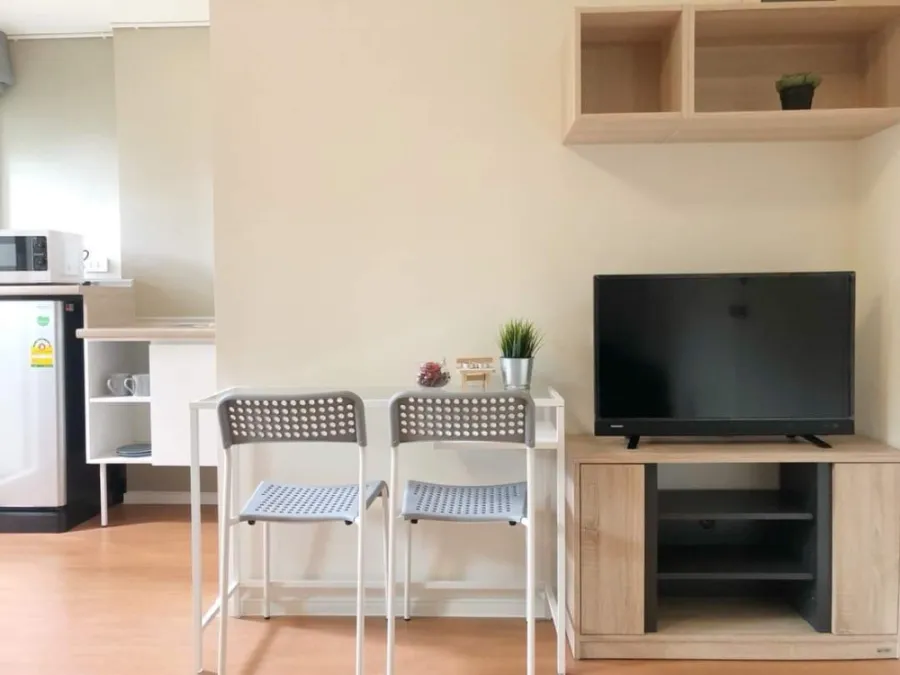 For rent urgently! Condo Lumpini Mixx Thepharak-Srinakarin, beautiful room, stylish decoration, fully furnished, book now!