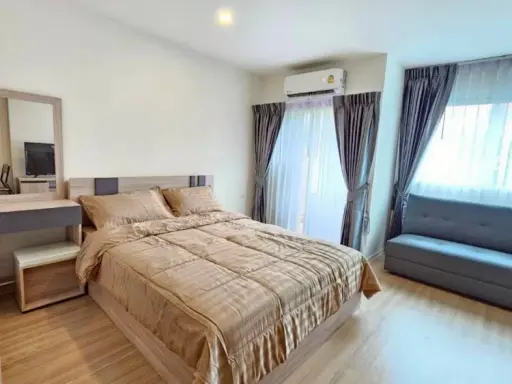For rent: Lumpini Ville Chaengwattana, 10 rooms, ready to move in, fully furnished, reserve now, affordable price.