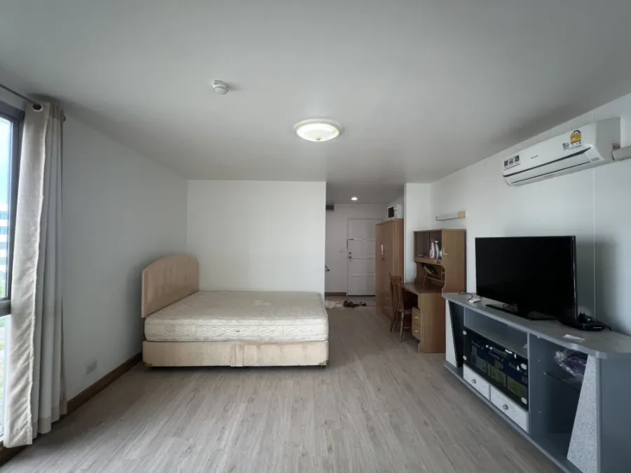 ให้เช่า Sunshine Condominium คอนโดน่าอยู่ ใกล้ทางด่วนและแหล่งไลฟ์สไตล์ เฟอร์นิเจอร์ครบ พร้อมเข้าอยู่