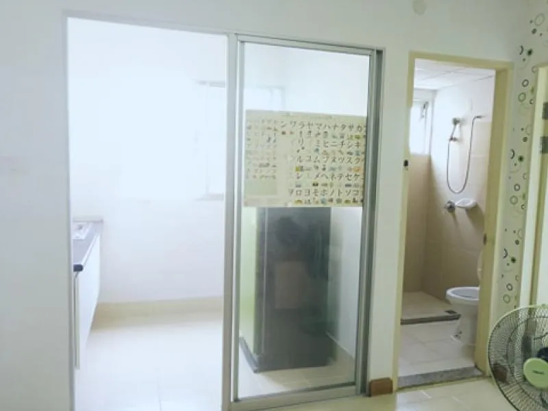 Urgent sale !! Supalai City Home Srinakarin, corner room, 6th floor, view, not covered, fully furnished, do not miss !!
