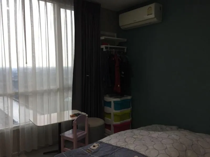 Urgent sale/rent Grene Chaengwattana, 1 bedroom, 21st floor, auspicious house number. Fully furnished and ready to move in.