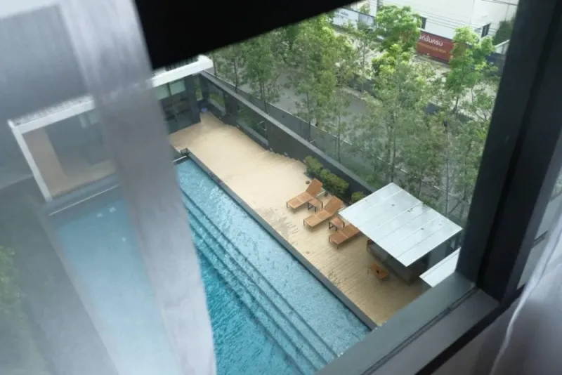 ให้เช่า เอสเพน คอนโด ลาซาล ชั้น 7 ทิศใต้ วิวสระว่ายน้ำ ตกแต่งพร้อมอยู่ เฟอร์จัดเต็ม ห้ามพลาด!!