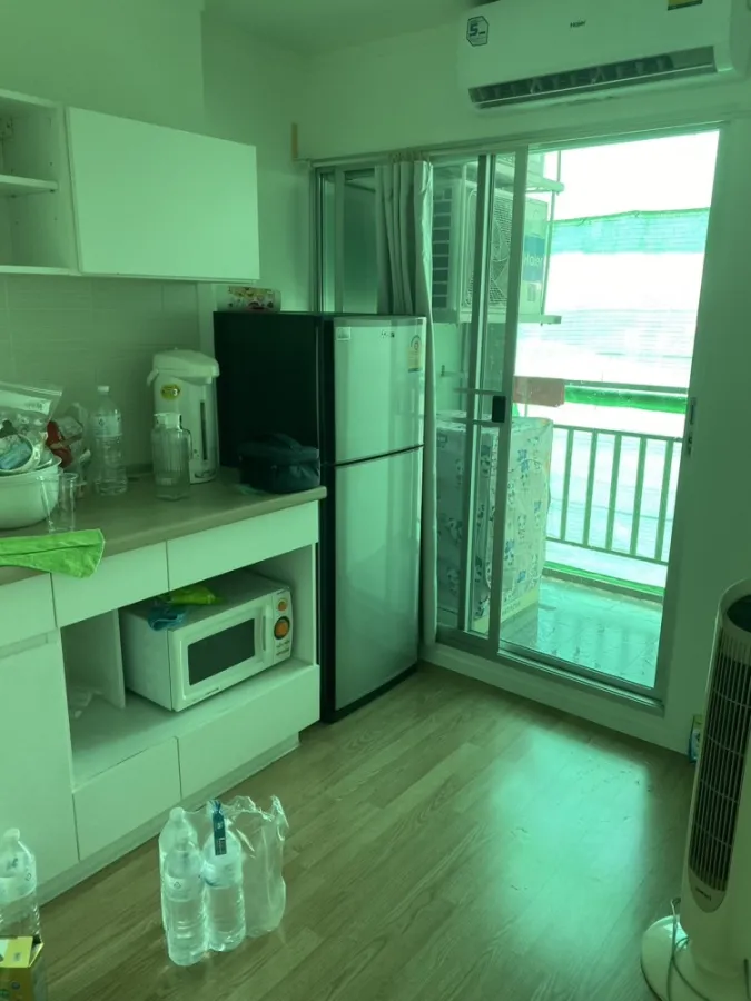 Condo for rent, Lumpini Ville Sukhumvit 77, complete with furniture and electrical appliances. Book now.