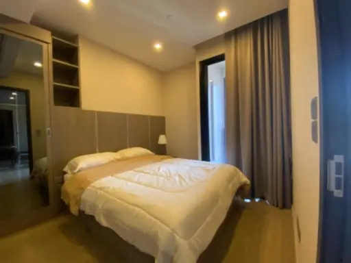 Condo for rent, Ashton Asoke, beautiful room, full furniture There is a washing machine ready, great location, easy to travel, close to MRT, near BTS, book now images