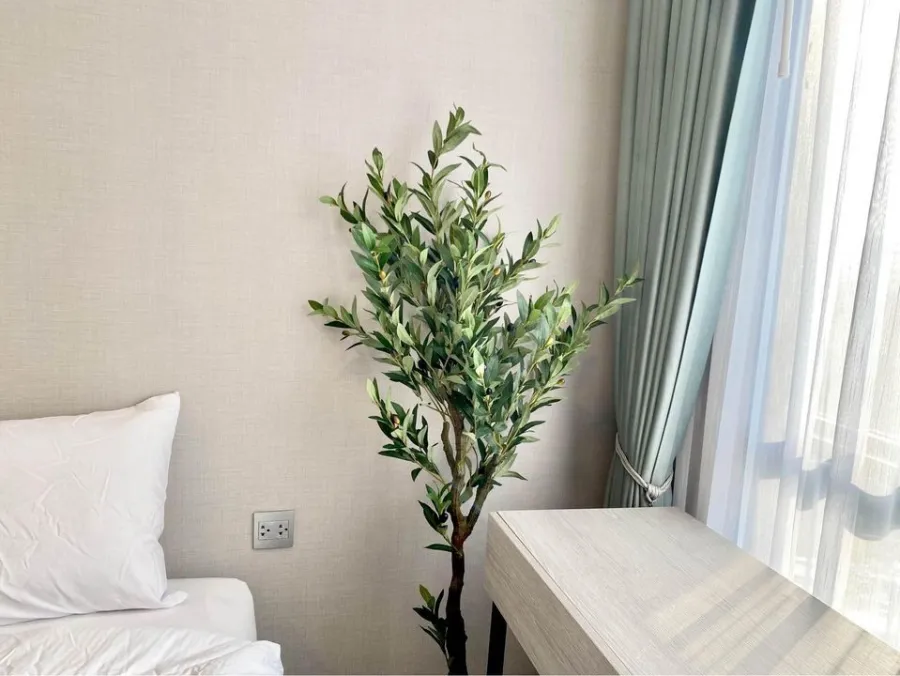 For rent KAVE AVA, 5th floor, most beautiful garden view, STUDIO room, fully furnished, ready to move in. Don't miss out on reservations.