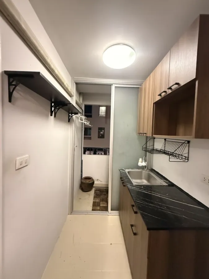 Plum Condo Paholyothin 89, 2nd floor, for rent. Nice, fully furnished. Book now! Don't miss out!