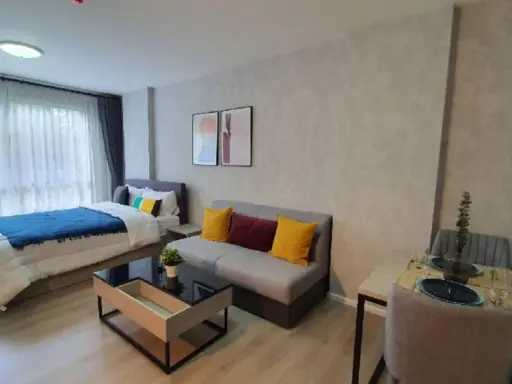 D condo Campus Dome-Rangsit ซื้อลงทุนปล่อยเช่าน้องๆนักศึกษา ขนาด 1 นอน 1 น้ำ 30 ตร.ม