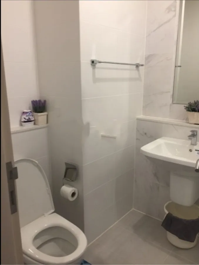 For rent!! The Niche Condo, Thonglor-Phetchaburi, 23rd floor, corner room, beautiful room, fully furnished, ready to move in, book now!!